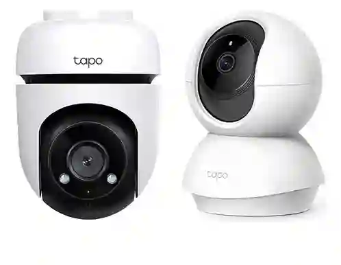 Kit 2 Camaras Vigilancia Wifi Tp-link Tapo C500 + C200 360°