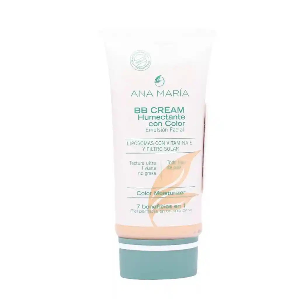 Bb Cream Humectante Con Color Claro