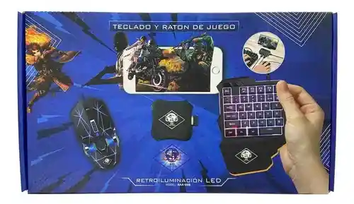 Combo Gamer Para Celular Rgb G98