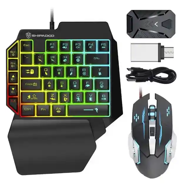 Combo Gamer Para Celular Rgb G98