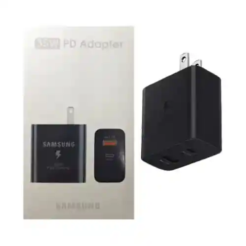 Cargador Samsung Tipo C 35w Doble Entrada