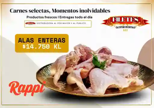 Alas Enteras De Pollo