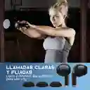 Audífonos In-ear Inalámbricos 1hora Aut203 Color Negro Bluetooth 5.3 Con Micrófono