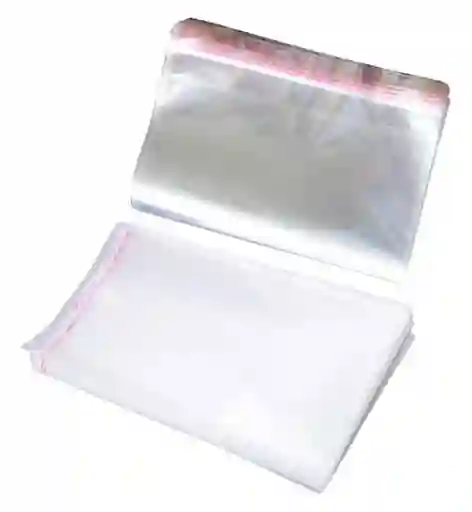 Bolsa Celofan Adhesivo 14x18cm X 100 Unds