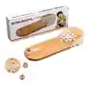 Mini Juego De Bolos De Mesa De Madera