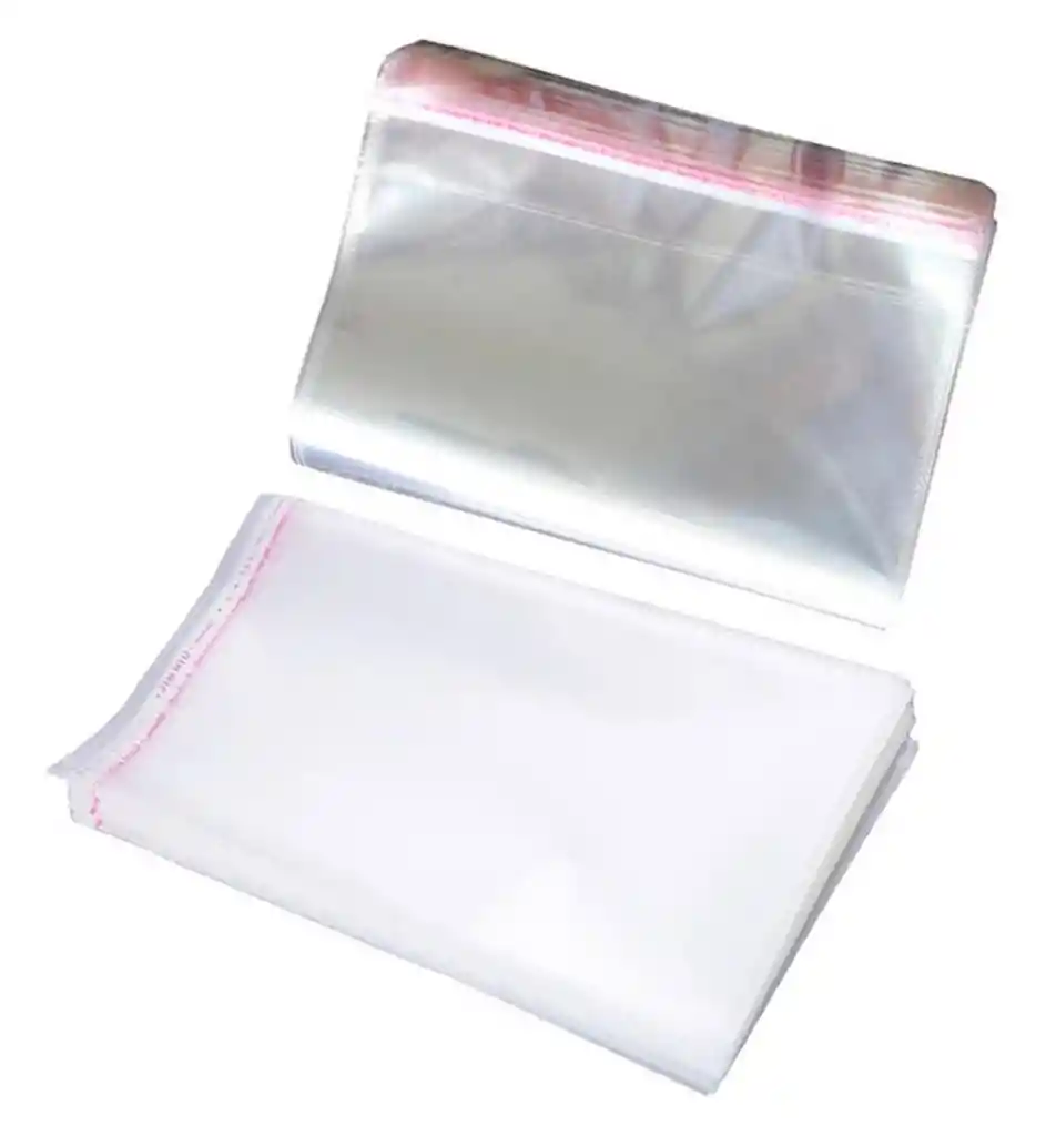 Bolsa Celofan Adhesivo 20x25 Cm X 100 Unds