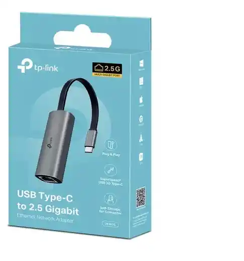 Tp-link Adaptador Red Usbc 3.0 A Ethernet 2,5 Gigabit Ue302c
