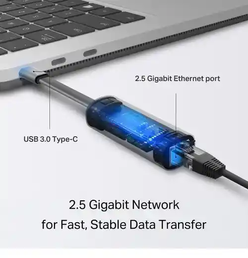 Tp-link Adaptador Red Usbc 3.0 A Ethernet 2,5 Gigabit Ue302c