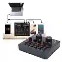 Interfaz De Audio Mixer Card Bluetooth Live Sound Card V8