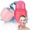Rodillo Hielo Silicona Rostro Herramienta Cuidado Piel Sin Fragancia Mango Ergonómico Ojeras