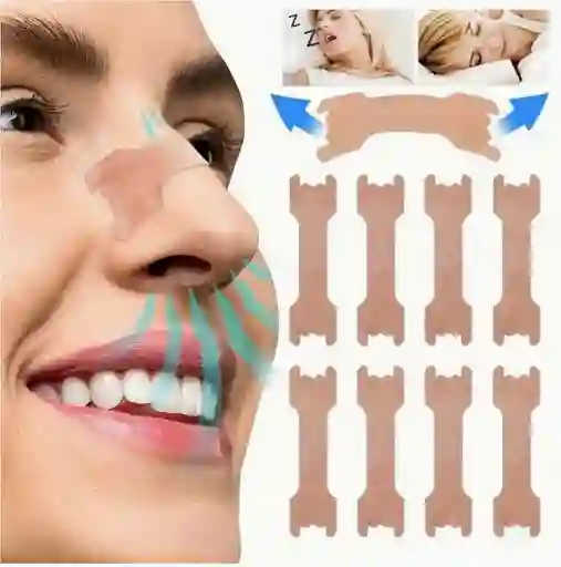 Tiras Nasales Mejor Respiración Adesiva Nasal Nariz