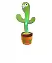 Peluche Cactus Luminoso Juguete Color Verde 60 Canciones