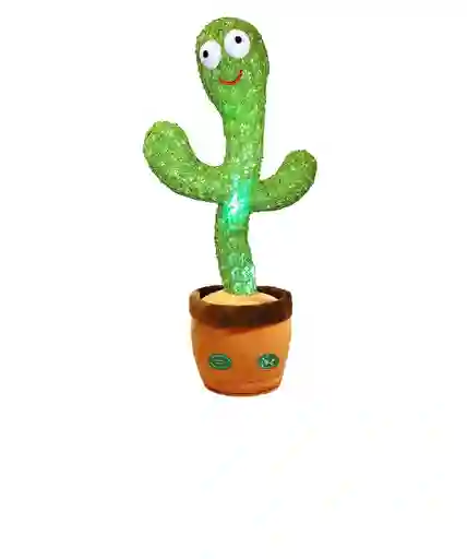 Peluche Cactus Luminoso Juguete Color Verde 60 Canciones