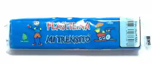 Plastilina Azul Osc-55g Mi Trensito