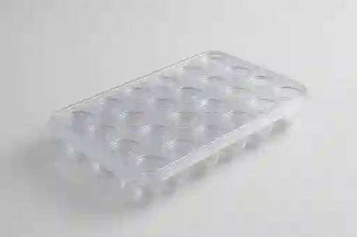 Organizador De Huevos Trensparente 24 Huevos Ahorra Espacio