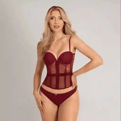 Set Lyra – Vinotinto - Talla S