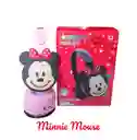 Diadema Inalámbrica Con Bluetooth Minnie Mouse Rosada Tk-688m
