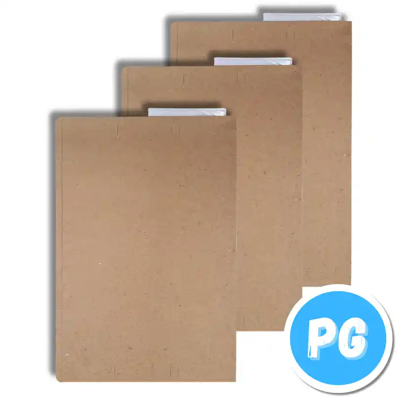 Carpeta Carton Oficio Legajadora Marbete Vertical