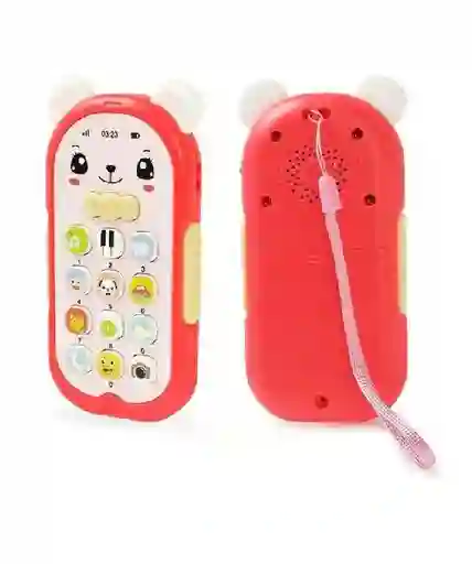 Juguete Celular Musical Para Bebe Motivo Gato Jb1212