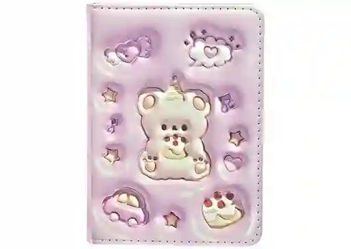 Linda Agenda Osito Kawaii Libreta Para Niños