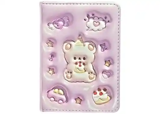 Linda Agenda Osito Kawaii Libreta Para Niños