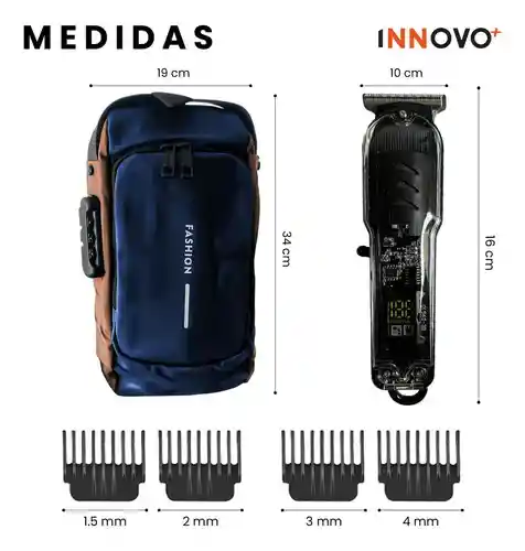 Bolso Viajero Bandolero Antirrobo Con Maquina De Afeitar Viajera
