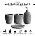 Organizador De Baño 4 Piezas De Lujo Con Dispensador De Jabón Premium Elegante