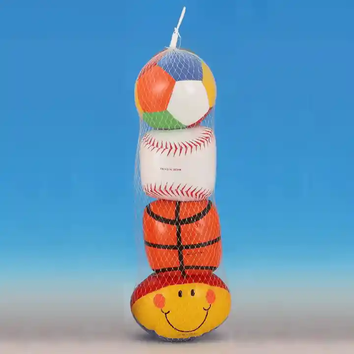 Set De Pelotas Deportivas Blandas X4 – Mini Sports Balls