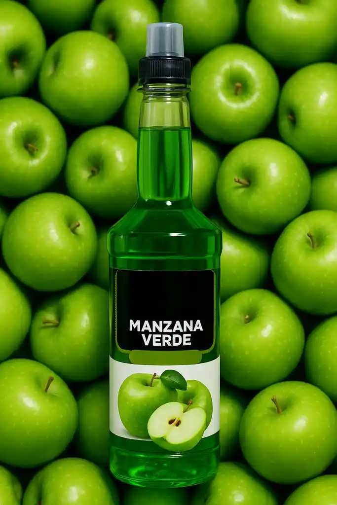 Sirope Jarabe Para Cocteleria Mix Manzana Verde 1320g
