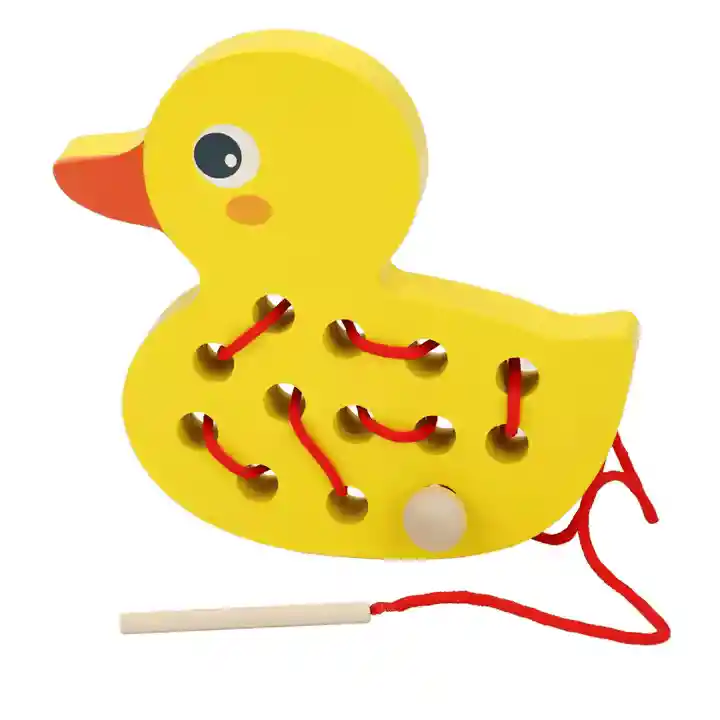 Juego De Enhebrado De Patito