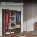 Closet Ropero Armario 3 Puertas Estante Organizador De Ropa
