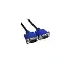 Cable Vga De 1.5 Metros Con Doble Filtro Para Monitor