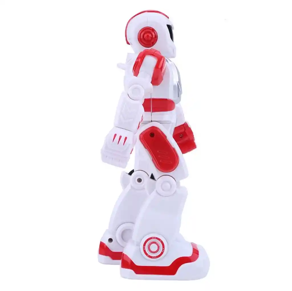 Robot Inteligente Con Sensor De Movimiento Rojo