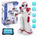 Robot Inteligente Con Sensor De Movimiento Rojo