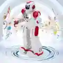 Robot Inteligente Con Sensor De Movimiento Rojo