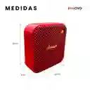 Parlante Bluetooth Sonido Potente Usb Mp3 Fm Portable Tono Rojo Marshall