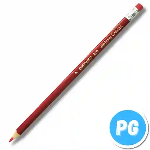 Lapiz Faber Castell Unidad Rojo Check