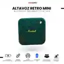 Parlante Bluetooth Sonido Potente Usb Mp3 Fm Portable Tono Verde Marshall