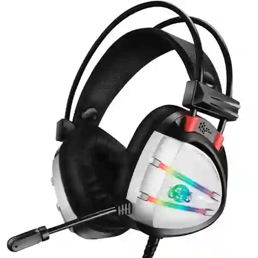 Diadema Gamer Aaa M10 Con Micrófono Luces Multicolor 7.1 Sonido