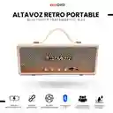 Parlante Bluetooth Sonido Potente Usb Mp3 Fm Marshall Clasic Beige Replica