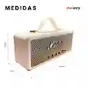Parlante Bluetooth Sonido Potente Usb Mp3 Fm Marshall Clasic Beige Replica