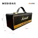 Parlante Bluetooth Sonido Potente Usb Mp3 Fm Marshall Clasic Negro Replica