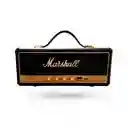 Parlante Bluetooth Sonido Potente Usb Mp3 Fm Marshall Clasic Negro Replica