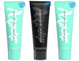 2 Depilador En Gel Mujer Y 1 Depilya Hombre Piel De Oro