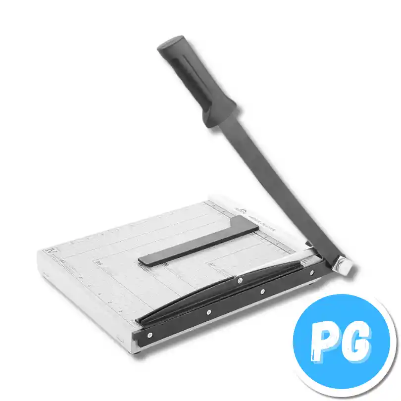 Guillotina Metalica Para Papel Tamaño B4 Hasta 70 Hojas 25x35 Centimetros