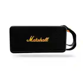 Parlante Bluetooth Sonido Potente Usb Mp3 Fm Marshall 3 Black Replica 1.1
