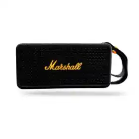 Parlante Bluetooth Sonido Potente Usb Mp3 Fm Marshall 3 Black Replica 1.1