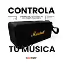 Parlante Bluetooth Sonido Potente Usb Mp3 Fm Marshall 3 Black Replica 1.1