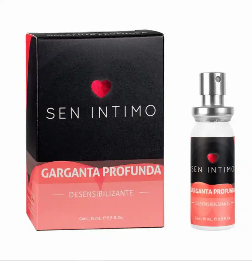 Sen Íntimo Garganta Profunda Spray Desensibilizante Sexo Oral 15 ml Elimina Nauseas
