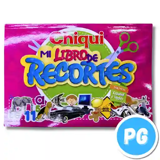 Mi Libro De Recortes Nika Escolar En Ingles Y Espańol